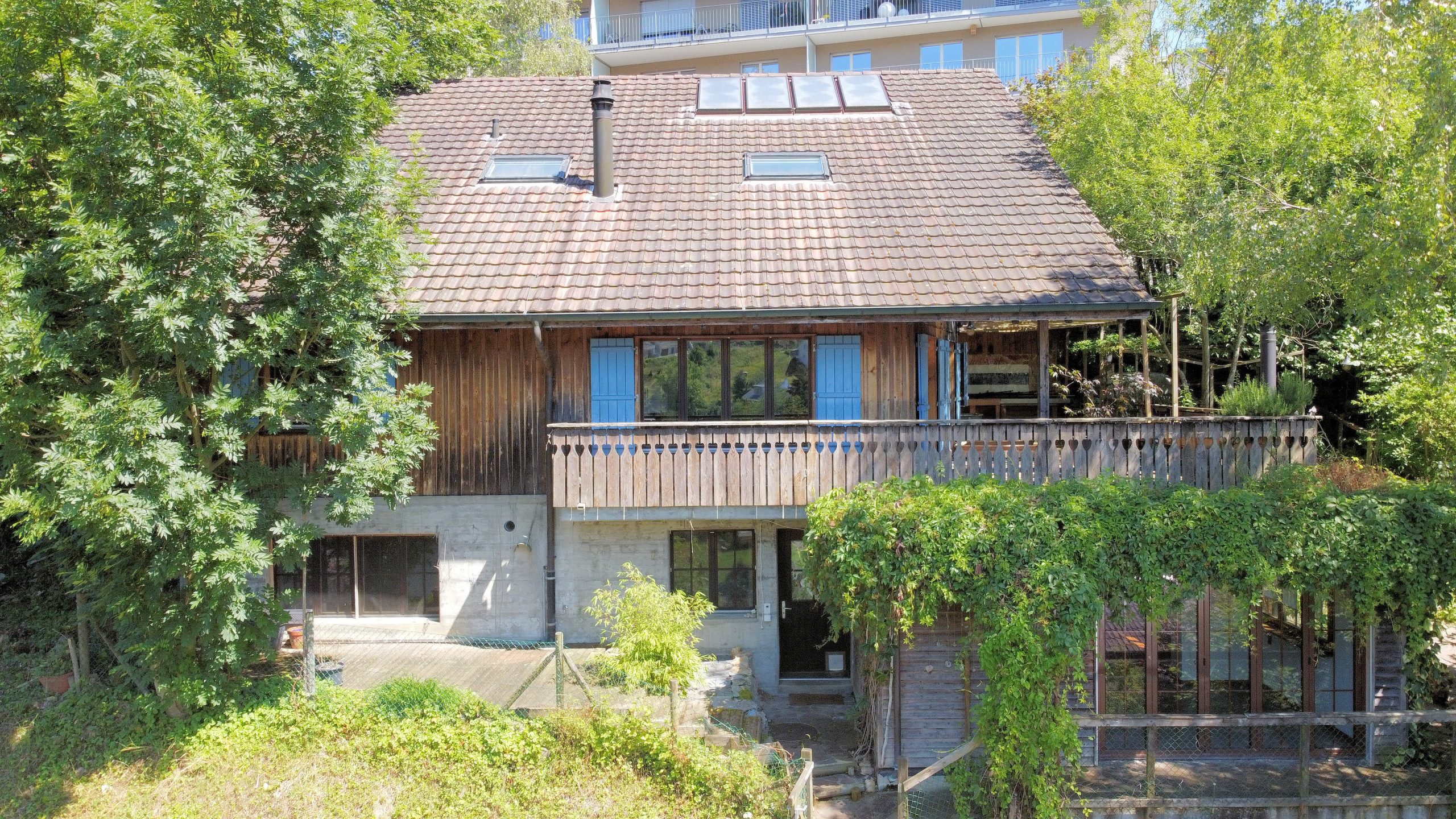 geräumiges Einfamilienhaus mit Einliegerwohnung – Aussicht – Abendsonne